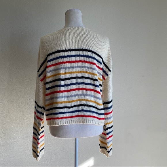 Winter Must Have:Rainbow Striped Oversized Sweater - Picture 15 of 16